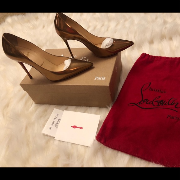 100% authentic bronze Christian louboutin - Picture 7 of 8